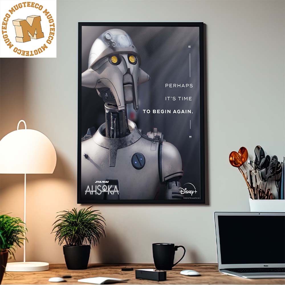 Ahsoka Huyang Motivation Perhaps It’s Time To Begin Again Home Decor Poster Canvas Ahsoka Huyang Motivation Perhaps It’s Time To Begin Again Home Decor Poster Canvas