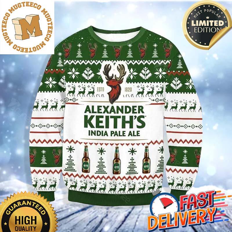 Alexander Keiths Ipa Xmas 2023 Holiday Gift For Beer Lovers Ugly Christmas Sweater Alexander Keiths Ipa Xmas 2023 Holiday Gift For Beer Lovers Ugly Christmas Sweater