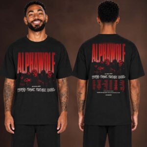 Alphawolf Let It Rip Tour 2026 Europe UK Two Sided Unisex T Shirt