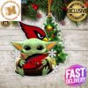Arizona Cardinals Baby Yoda NFL Gifts For Fan Ceramic Christmas Tree Decorations Ornament Arizona Cardinals Baby Yoda NFL Gifts For Fan Ceramic Christmas Tree Decorations Ornament