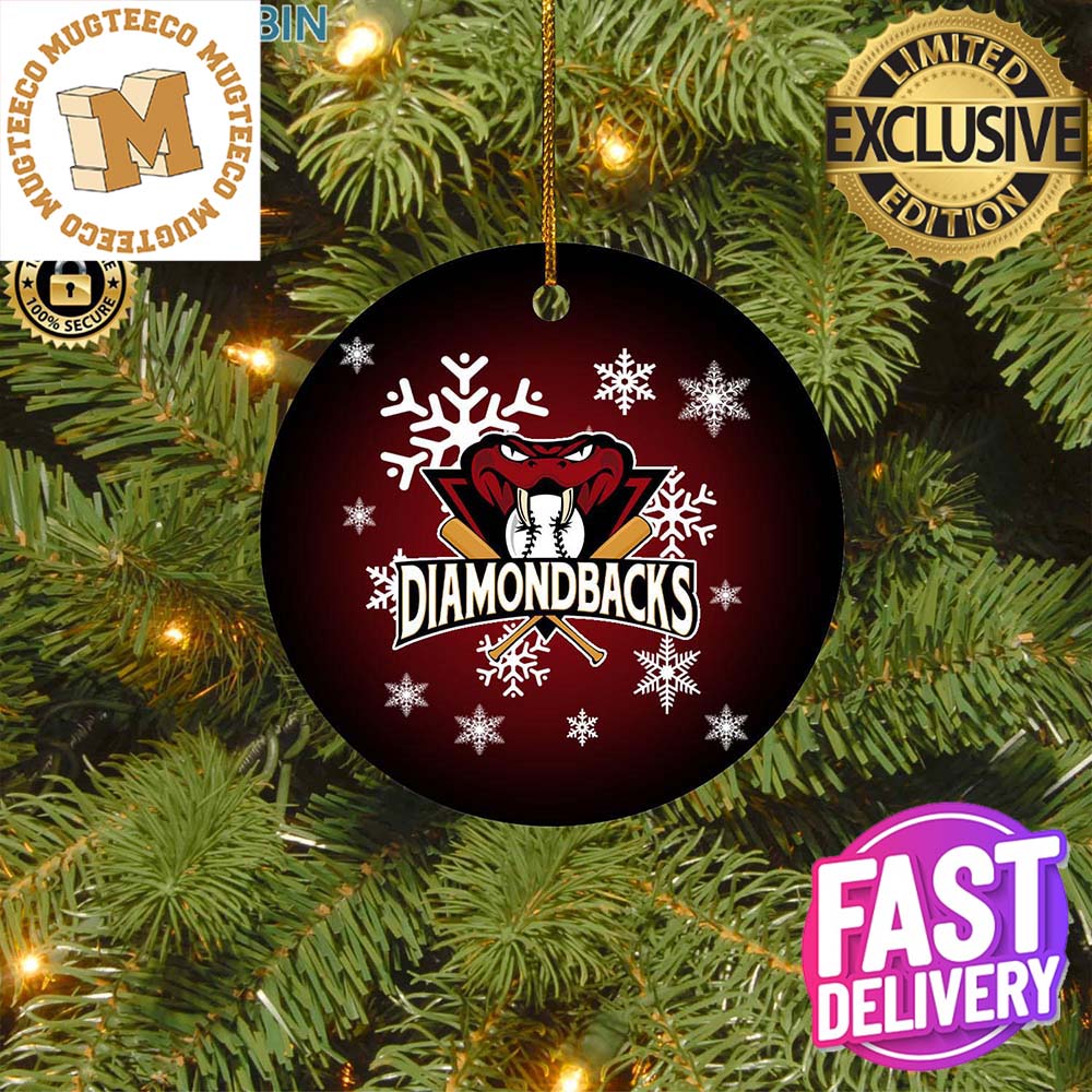 Arizona Diamondbacks MLB Merry Christmas Ceramic Decorations Ornament Arizona Diamondbacks MLB Merry Christmas Ceramic Decorations Ornament