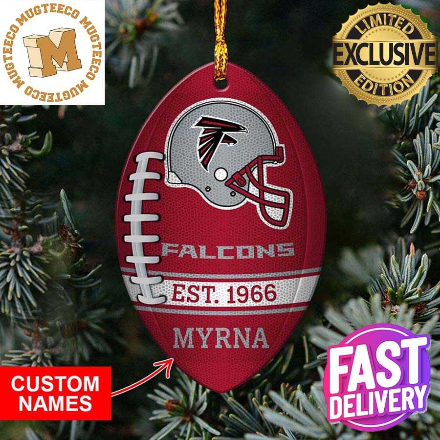 Atlanta Falcons NFL Football Personalized Xmas Gift For Fans Christmas Tree Decorations Ornament Atlanta Falcons NFL Football Personalized Xmas Gift For Fans Christmas Tree Decorations Ornament