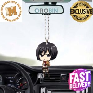 Attack on Titan Mikasa Ackerman Christmas Car Decorations Ornament