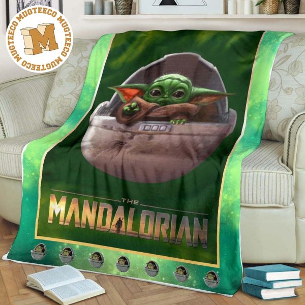 Baby Yoda Fleece Blanket The Mandalorian Star Wars Fan Baby Yoda Fleece Blanket The Mandalorian Star Wars Fan