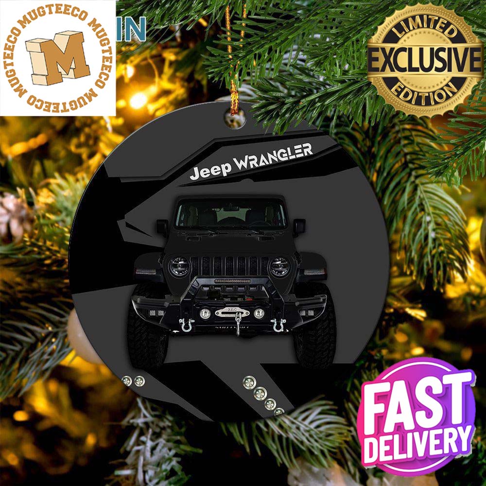 Back Jeep Xmas Gifts Christmas Tree Decorations Ornament Back Jeep Xmas Gifts Christmas Tree Decorations Ornament