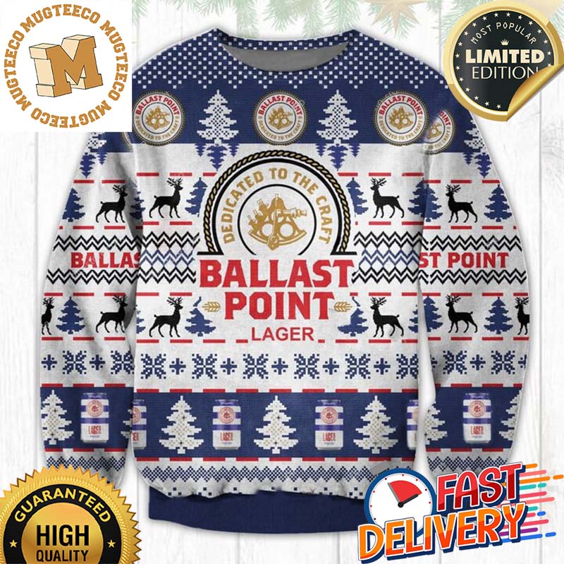 Ballast Point Lager Ugly Christmas Sweater For Holiday 2023 Xmas Gifts Ballast Point Lager Ugly Christmas Sweater For Holiday 2023 Xmas Gifts