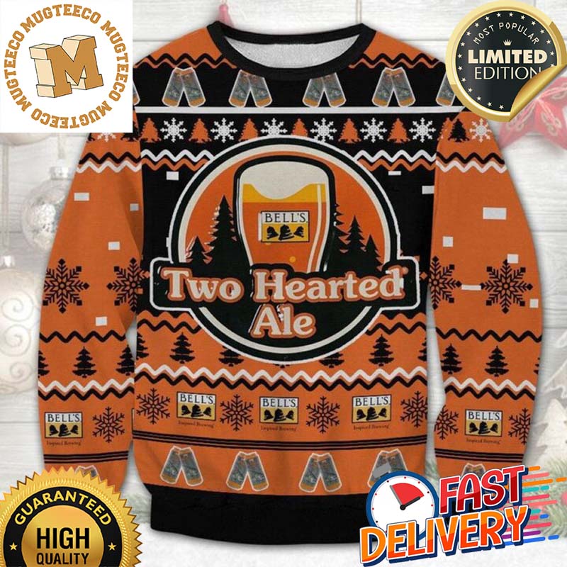 Bell's Two Hearted Double Ipa Ugly Christmas Sweater For Holiday 2023 Xmas Gifts Bell's Two Hearted Double Ipa Ugly Christmas Sweater For Holiday 2023 Xmas Gifts