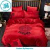 Best Versace Golden Logo Royal In Black Banckground Bedding Set