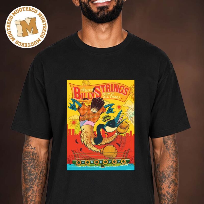Billy Strings Boston MA 2026 Event Poster At Agganis Arena Night 1 On July 21 And 22 2026 Unisex T Shirt