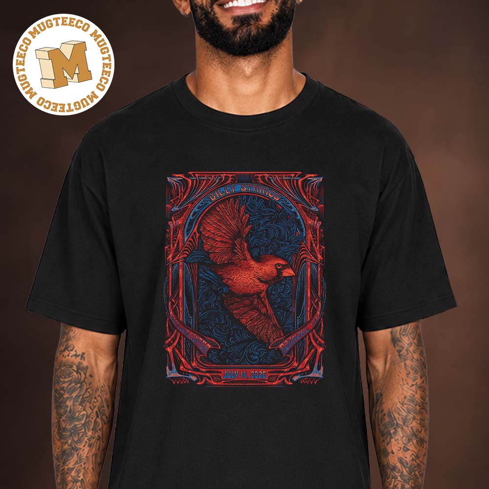 Billy Strings Summer Roanoke 2026 Event Poster At Berglund Center On July 14 2026 Unisex T Shirt Billy Strings Summer Roanoke 2026 Event Poster At Berglund Center On July 14 2026 Unisex T Shirt