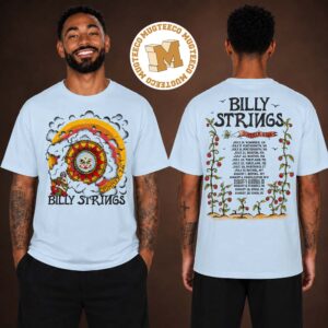 Billy Strings Summer Tour 2026 With Dates T-Shirt