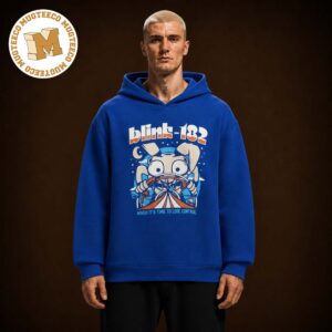 Blink 182 When It’s Time To Lose Control Graphic Royal Blue Unisex Hoodie Shirt