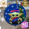 Buffalo Bills Baby Yoda NFL Xmas Gifts Christmas Tree Decorations Ornament