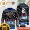 Buffalo Bills Jack Skellington Player Ugly Christmas Sweater