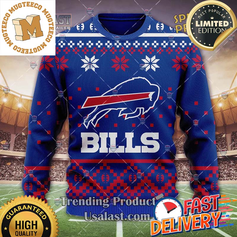 Buffalo Bills NFL 3D Ugly Xmas Sweater For Holiday 2023 Xmas Gifts Buffalo Bills NFL 3D Ugly Xmas Sweater For Holiday 2023 Xmas Gifts