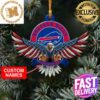 Buffalo Bills Christmas Merry Christmas Circle Ornament