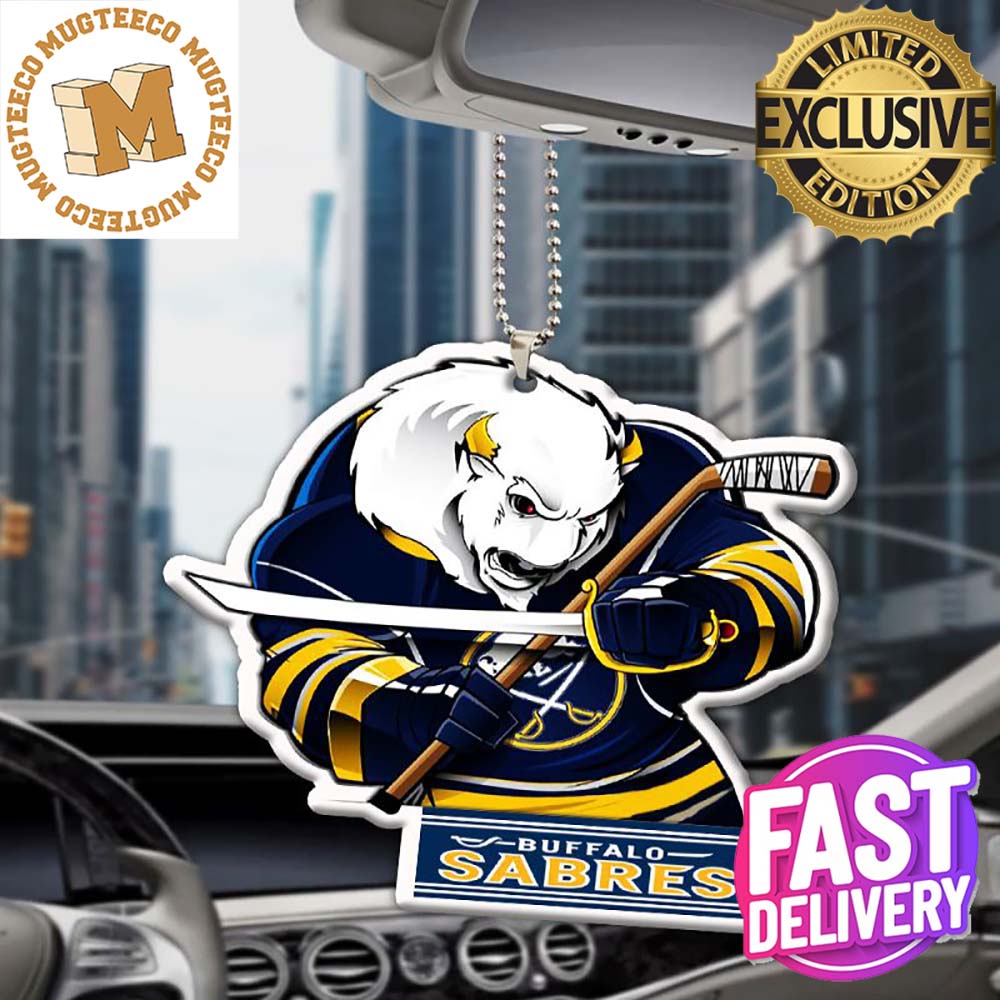 Buffalo Sabres Mascot Christmas Car Decorations Ornament Buffalo Sabres Mascot Christmas Car Decorations Ornament