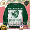 Buffalo Trace Bourbon With Christmas Lights And Santa Hat Reindeer Snowy Night Holiday Ugly Sweater Buffalo Trace Bourbon With Christmas Lights And Santa Hat Reindeer Snowy Night Holiday Ugly Sweater