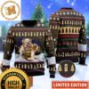 Bulldog Drink Coors Light Beer In The Snowy Night Funny Christmas Ugly Sweater Bulldog Drink Coors Light Beer In The Snowy Night Funny Christmas Ugly Sweater