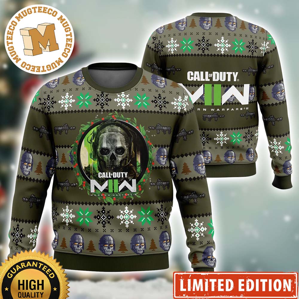 Call of Duty Modern Warfare 2 Ugly Christmas Sweater Call of Duty Modern Warfare 2 Ugly Christmas Sweater