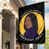 Candace Owens 2024 Flag Honor Candace Owens American Hero Merchandise 2 Sides Garden House Flag