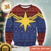 Captain America Suit Knitted Ugly Christmas Sweater