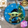 Carolina Panthers Baby Yoda NFL Christmas Tree Decorations Ornament Carolina Panthers Baby Yoda NFL Christmas Tree Decorations Ornament