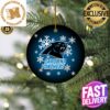 Carolina Panthers NFL Skull Joker Christmas Decorations Ornament Carolina Panthers NFL Skull Joker Christmas Decorations Ornament