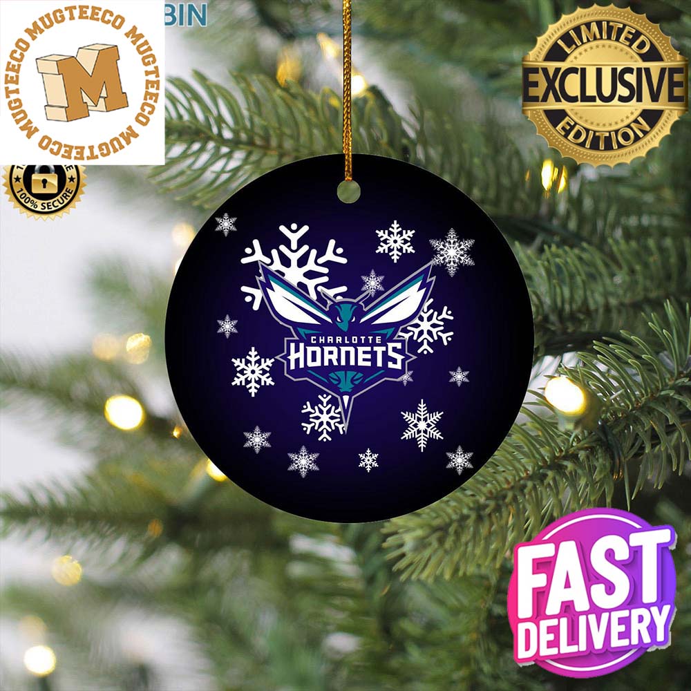 Charlotte Hornets NBA XMas Gifts For Fan Christmas Decorations Ornament Charlotte Hornets NBA XMas Gifts For Fan Christmas Decorations Ornament