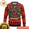 Chicago Bears Funny Grinch Snowfake Christmas Ugly Sweater