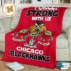 Colorado Avalanche Baby Yoda Fleece Blanket The Force Strong Colorado Avalanche Baby Yoda Fleece Blanket The Force Strong