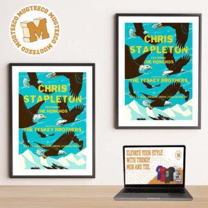 Chris Stapleton Vancouver BC Event Poster At Rogers Arena On July 22 2026 Home Decor Poster Canvas