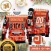 Cincinnati Bengals Establish In 1968 Badge Gift For Fan Christmas Ugly Sweater Cincinnati Bengals Establish In 1968 Badge Gift For Fan Christmas Ugly Sweater