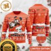 Cincinnati Bengals Funny Grinch Knitting Black And Orange Ugly Christmas Sweater