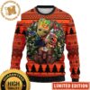Cincinnati Bengals Gucci Pattern Custom Name And Number Ugly Christmas Sweater Cincinnati Bengals Gucci Pattern Custom Name And Number Ugly Christmas Sweater