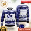 Colt 45 Beer Ugly Christmas Sweater For Holiday 2023 Xmas Gifts