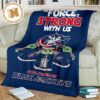 Colorado Avalanche Baby Yoda Fleece Blanket The Force Strong Colorado Avalanche Baby Yoda Fleece Blanket The Force Strong
