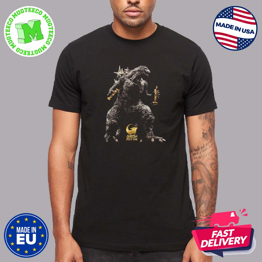 Congratulations Godzilla Minus One 2024 Oscars Visual Effects Winner Unisex T Shirt Congratulations Godzilla Minus One 2024 Oscars Visual Effects Winner Unisex T Shirt