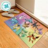 Cute Every Eevee Pokemon Anime House Decor Doormat