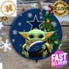 Dallas Cowboy Baby Yoda NFL Christmas Tree Decorations Ornament Dallas Cowboy Baby Yoda NFL Christmas Tree Decorations Ornament