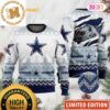 Dallas Cowboys Dot Scratch Sweater All Over Print Gift For NFL Fan Ugly Christmas Sweater Dallas Cowboys Dot Scratch Sweater All Over Print Gift For NFL Fan Ugly Christmas Sweater
