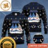 Dallas Cowboys Grateful Dead Rock Band Pattern Custom Name 2023 Holiday Gifts Ugly Christmas Sweater
