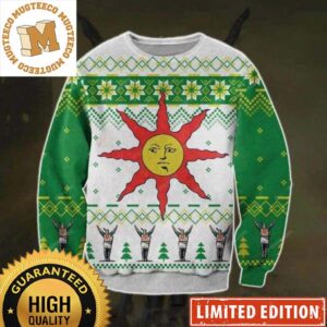 Dark Souls 3D Knitting Ugly Christmas Sweater