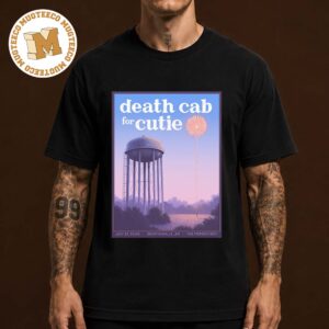 Death Cab For Cutie Bentonville AR 2026 Event Poster At The Momentary On July 25 2026 Unisex T Shirt