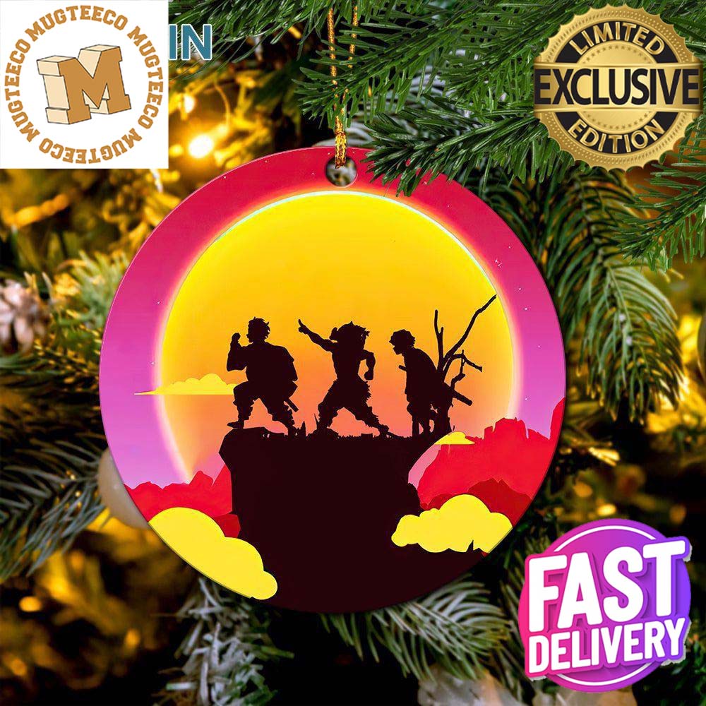 Demon Slayer Kimetsu No Yaiba Moon Night Christmas Tree Decorations Ornament Demon Slayer Kimetsu No Yaiba Moon Night Christmas Tree Decorations Ornament