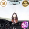 Demon Slayer Nezuko Reindeer Christmas Car Decorations Ornament