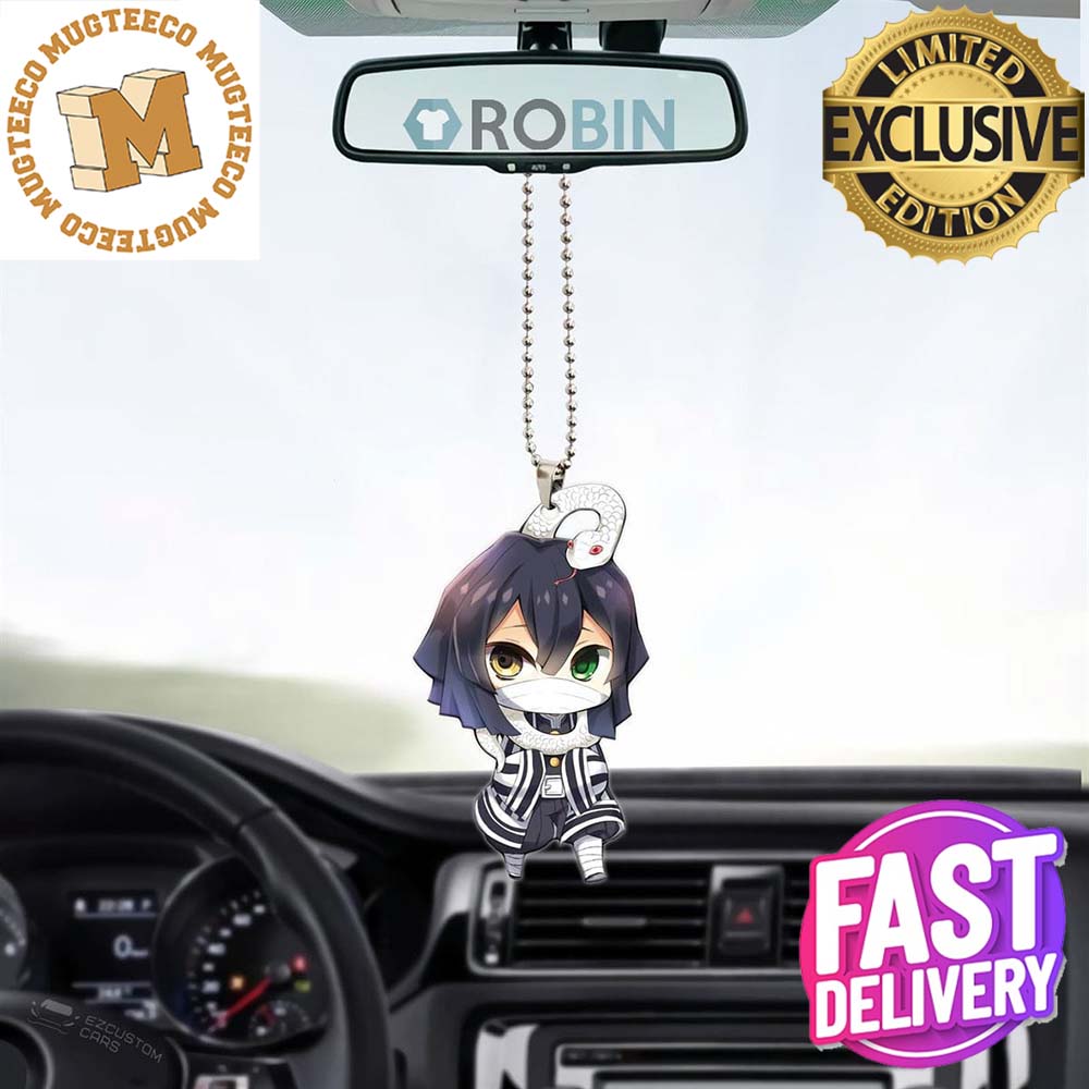 Demon Slayer Obanai Christmas Car Decorations Ornament Demon Slayer Obanai Christmas Car Decorations Ornament