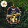 Denver Nuggets 2022-2023 Season World Champion Ring NBA Christmas Decorations Ornament Denver Nuggets 2022-2023 Season World Champion Ring NBA Christmas Decorations Ornament