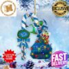 Detroit Lions NFL Skull Joker Christmas Tree Holiday Decorations Ornament