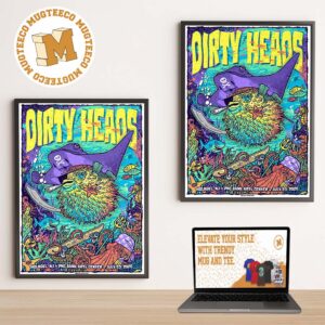 Dirty Heads Holmdel NJ Event Poster At PNG Bank Arts Center On July 23 2026 Home Decor Poster Canvas